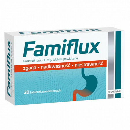 Famiflux 20 mg tabletki powlekane, 20 szt.