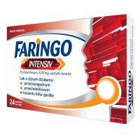 Faringo Intensiv 8,75 mg pastylki twarde, 24 szt.