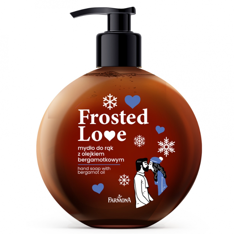 Farmona Frosted Love mydło do rąk z olejkiem bergamotkowym, 400 ml