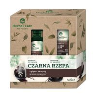 Farmona Herbal Care Czarna Rzepa Zestaw: szampon do włosów, 330 ml  + odżywka do włosów, 200 ml