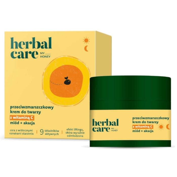 Farmona Herbal Care przeciwzmarszczkowy krem do twarzy z witaminą C, 50 ml