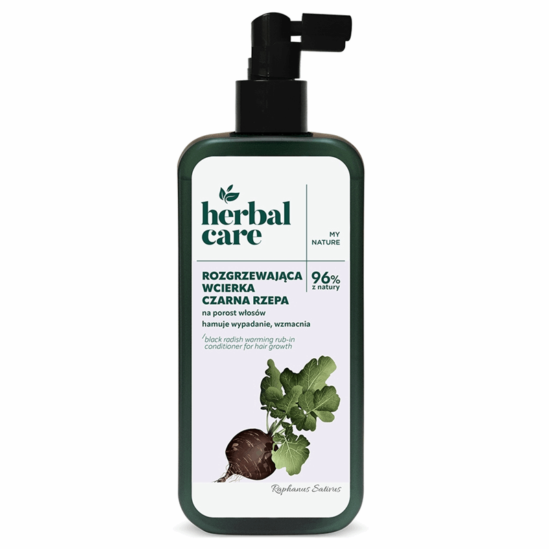 Farmona Herbal Care Rozgrzewająca wcierka na porost włosów Czarna rzepa, 200 ml
