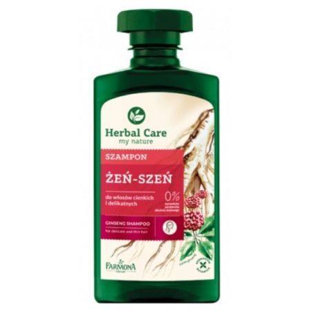 FARMONA Herbal Care Szampon do włosów cienkich i delikatnych Żeń-Szeń 330 ml