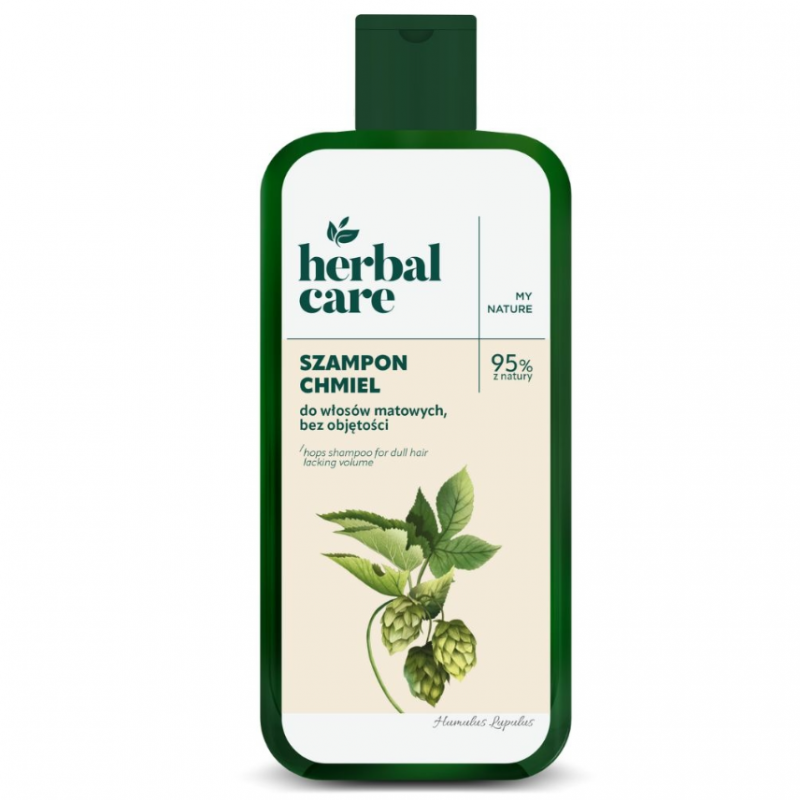 Farmona Herbal Care Szampon do włosów matowych Chmiel, 330 ml