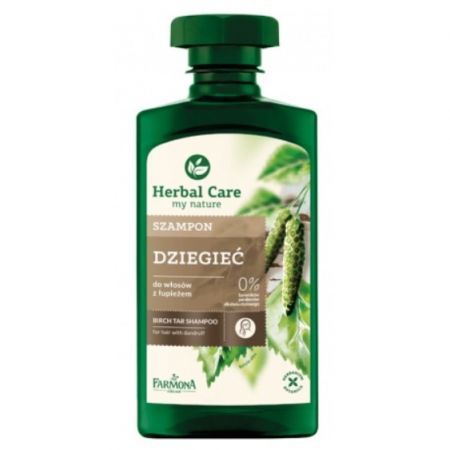 FARMONA Herbal Care Szampon do włosów z łupieżem Dziegieć 330 ml
