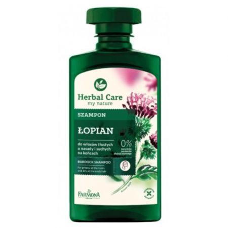 FARMONA Herbal Care Szampon przeciwłupieżowy Łopian 330 ml