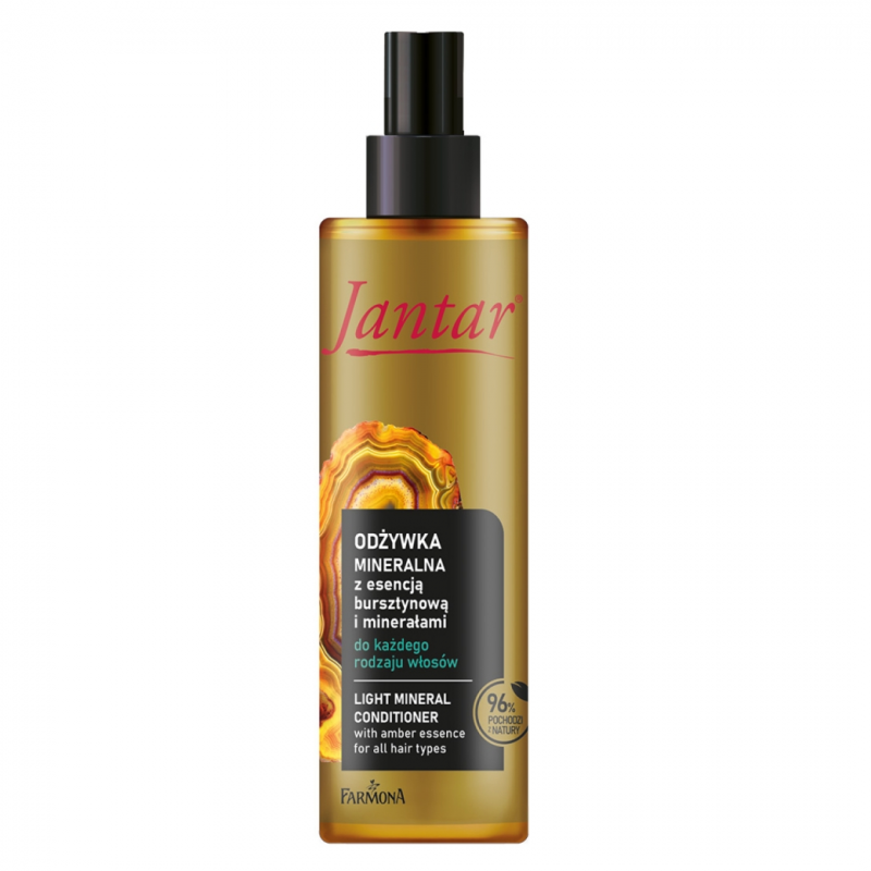 Farmona Jantar Odżywka mineralna do włosów z esencją bursztynową i minerałami, 200 ml
