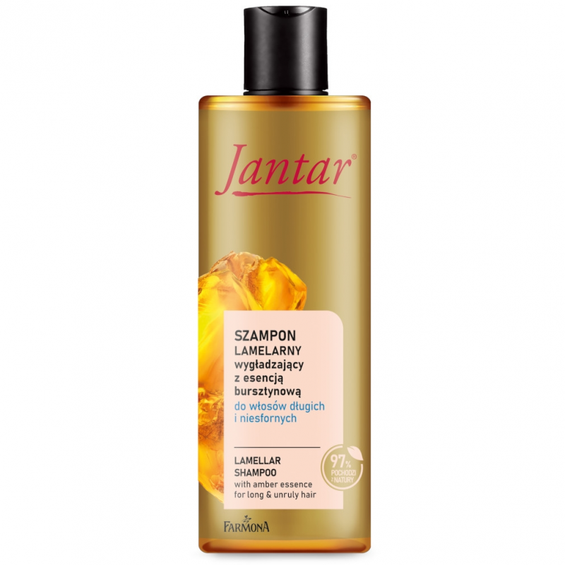 Farmona Jantar Szampon lamelarny wygładzający z esencją bursztynową, 300 ml