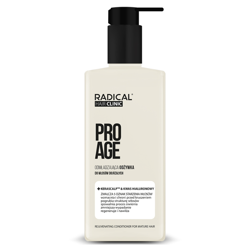 Farmona Radical Hair Clinic Pro Age Odmładzająca odżywka do włosów dojrzałych, 200 ml