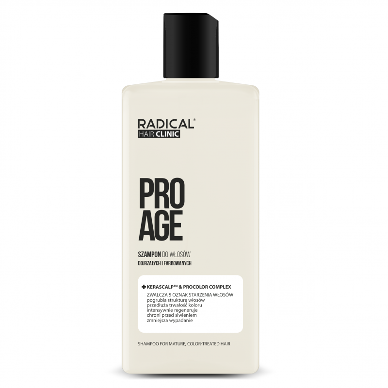 Farmona Radical Hair Clinic Pro Age Szampon do włosów dojrzałych i farbowanych, 300 ml