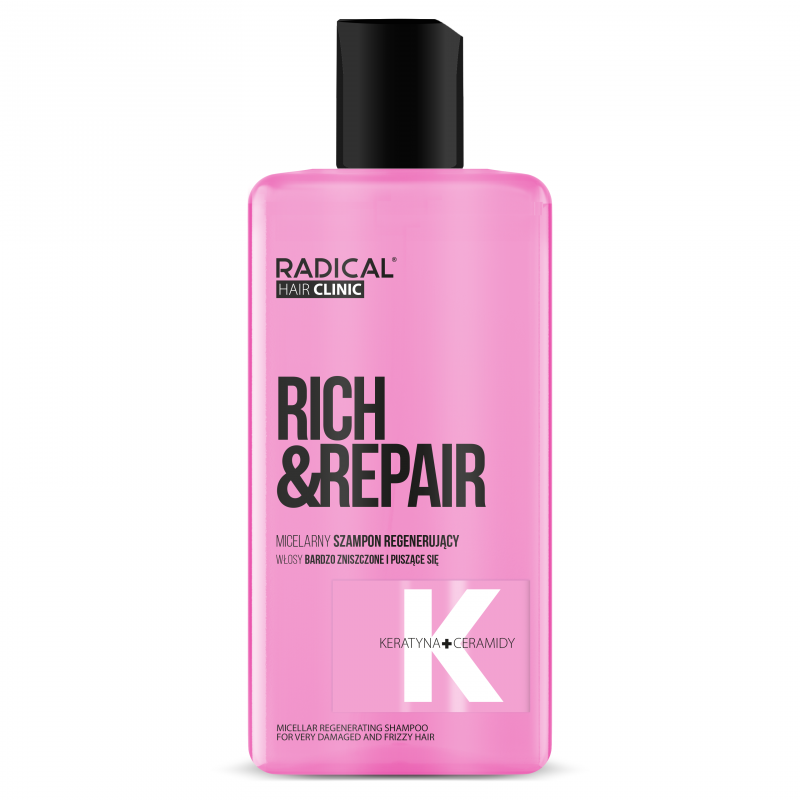 Farmona Radical Hair Clinic Rich & Repair Micelarny szampon regenerujący, 300 ml