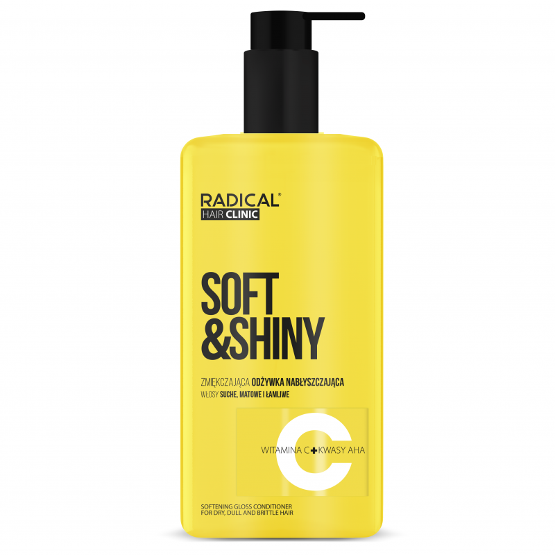 Farmona Radical Hair Clinic Soft & Shiny Zmiękczająca odżywka nabłyszczająca, 260 ml