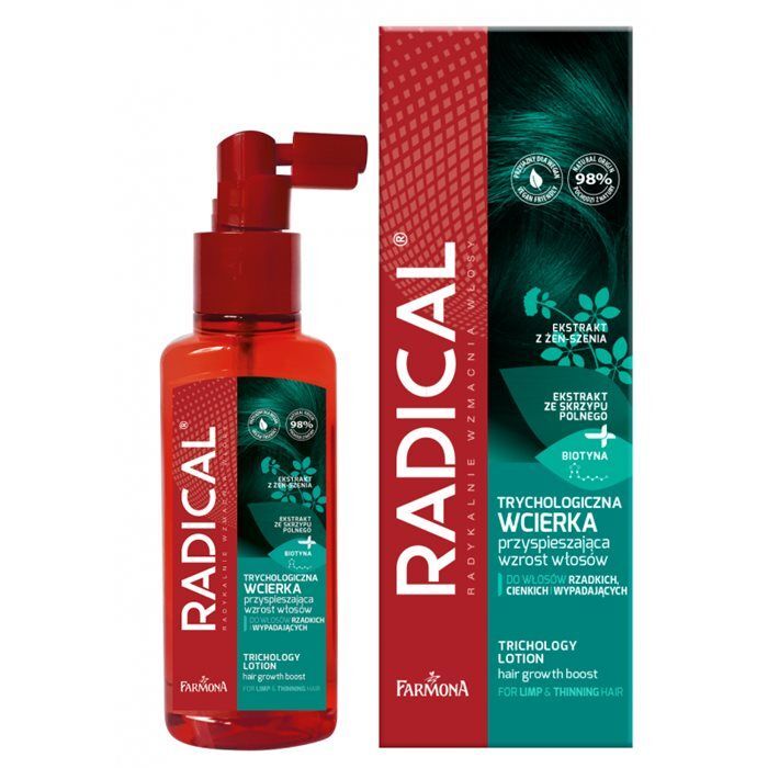 FARMONA Radical Trychologiczna wcierka przyspieszająca wzrost włosów 100ml