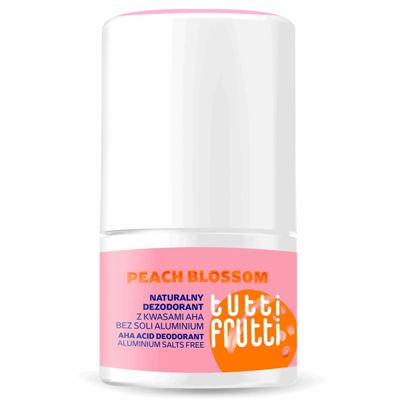 Farmona Tutti Frutti Naturalny dezodorant bez soli aluminium Peach Blossom, 50 ml