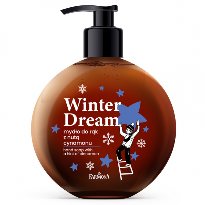 Farmona Winter Dream mydło do rąk z nutą cynamonu, 400 ml