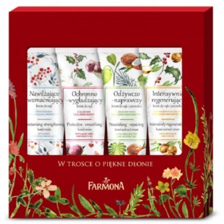 FARMONA ZESTAW Kremy do rąk 4 x 50 ml