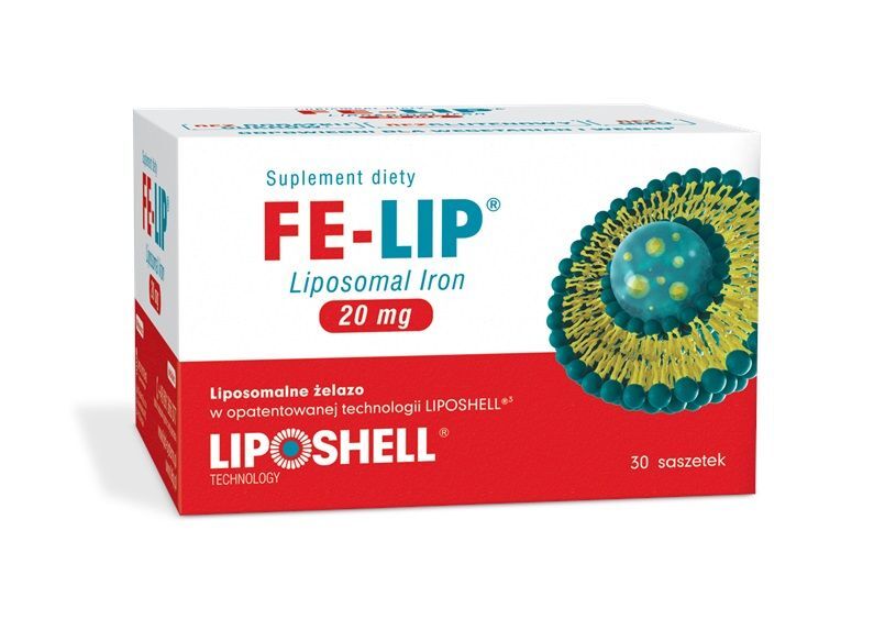 Fe-Lip Liposomal Iron 20mg 30 saszetek