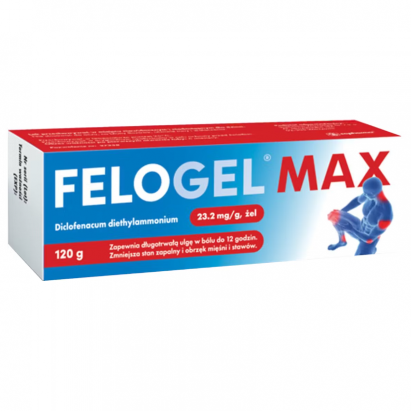 Felogel Max żel 23,2 mg/g, 120 g