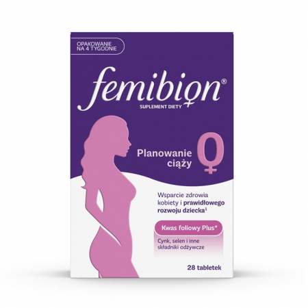 Femibion 0 Planowanie ciąży 28 tabletek