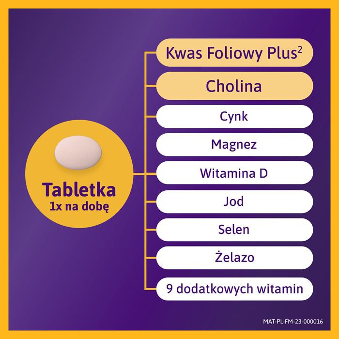 Femibion 1 Wczesna ciąża 28 tabletek powlekanych