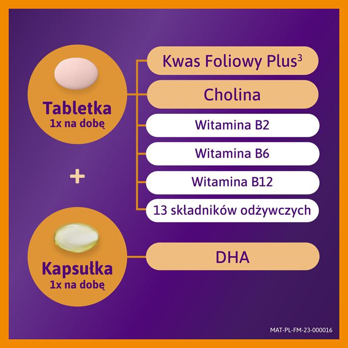Femibion 2 Ciąża 28 tabletek powlekanych + 28 kapsułek miękkich