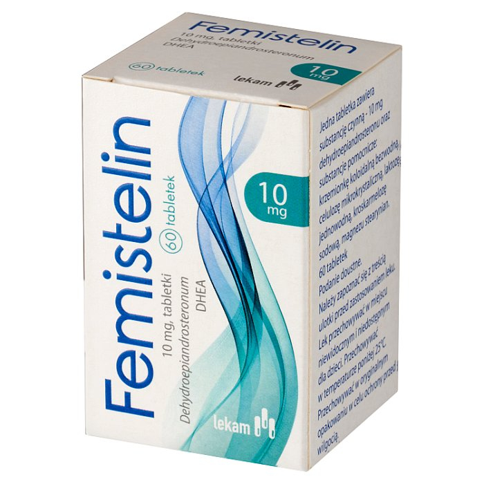 Femistelin 10 mg tabletki hormonalne dla kobiet, 60 szt.