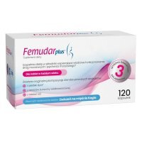 Femudar plus 120 kapsułek / dla kobiet na układ moczowy