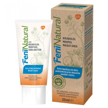 FeniNatural krem łagodzący po ukąszeniach owadów i podrażnieniach, 30 ml