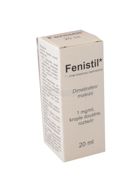 Fenistil krople 20 ml IMPORT RÓWNOLEGŁY
