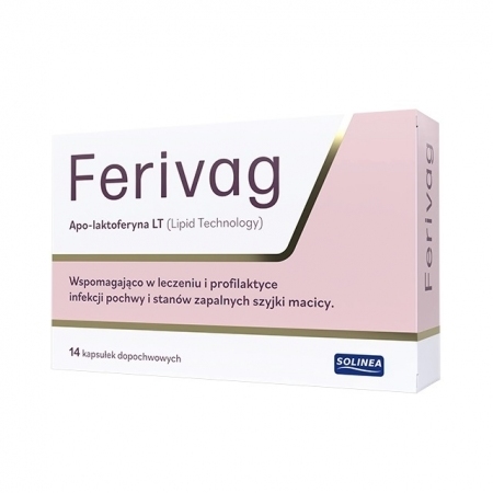 Ferivag 14 kapsułek dopochwowych