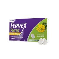 Fervex Phyto Gardło i Kaszel pastylki do ssania, 20 szt.