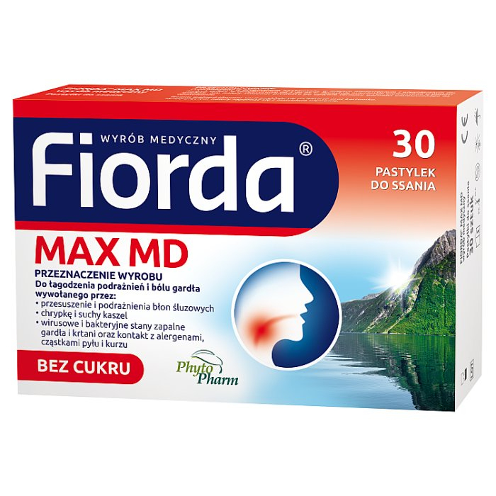 Fiorda MAX MD 30 pastylek do ssania
