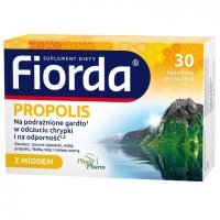 Fiorda Propolis pastylki do ssania, 30 szt.