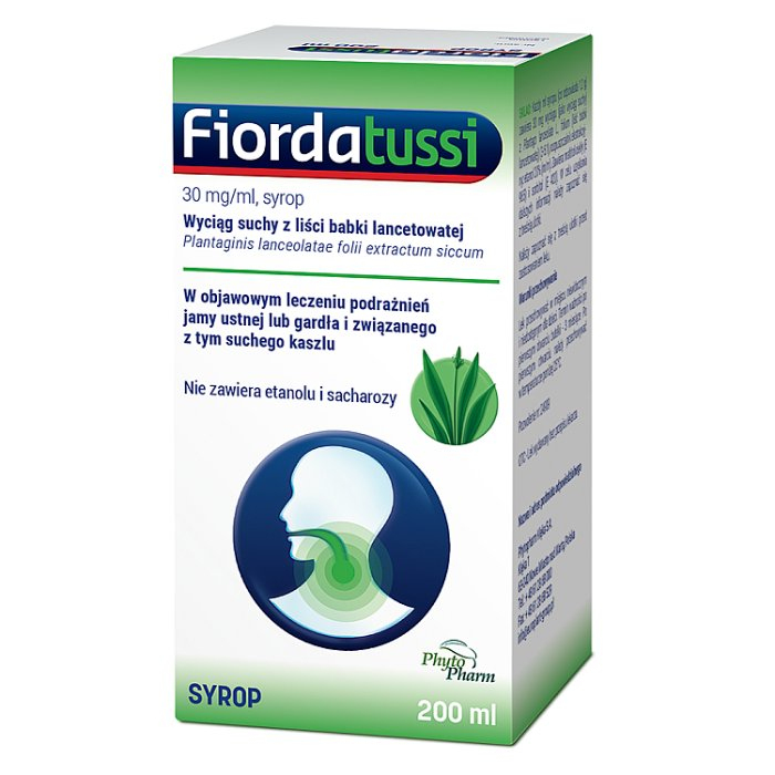 FiordaTussi 30 mg/ml syrop 200 ml
