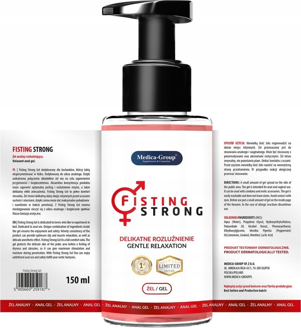 Fisting Strong Żel, 150 ml