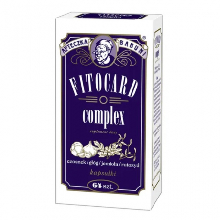 Fitocard complex kapsułki, 64 szt.