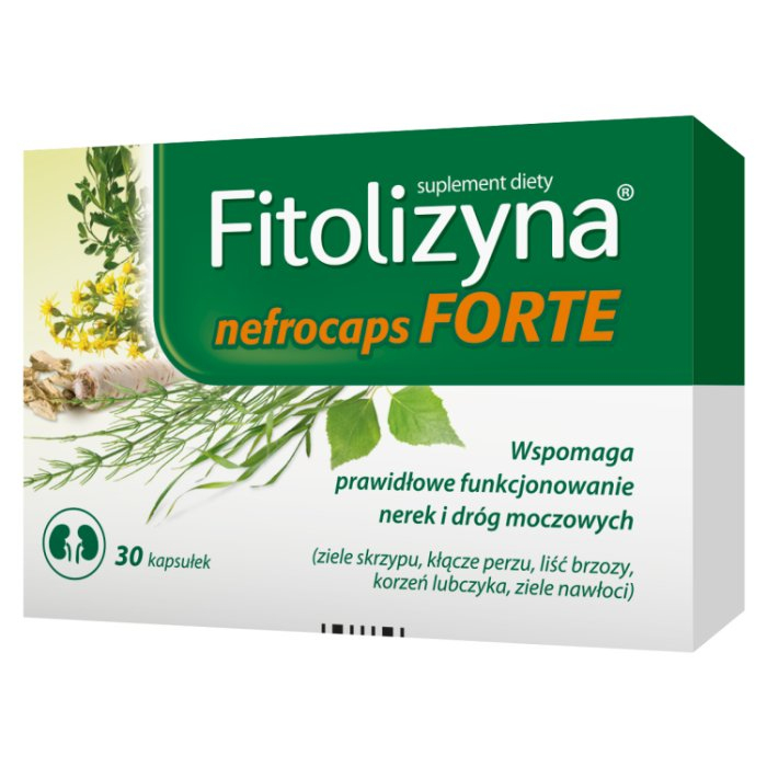 Fitolizyna Nefrocaps Forte kapsułki, 30 szt.