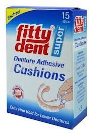 Fittydent klejące podkładki pod protezy dolne, 15 szt.