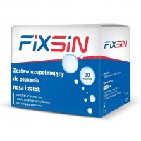 Fixsin zestaw uzupełniający do płukania nosa i zatok 30 saszetek