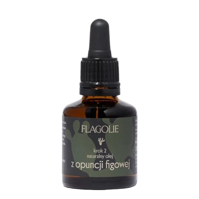 Flagolie Olej z opuncji figowej przeciwstarzeniowy do twarzy i ciała, 30 ml