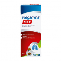 Flegamina Max 8 mg/5 ml syrop, 200 ml