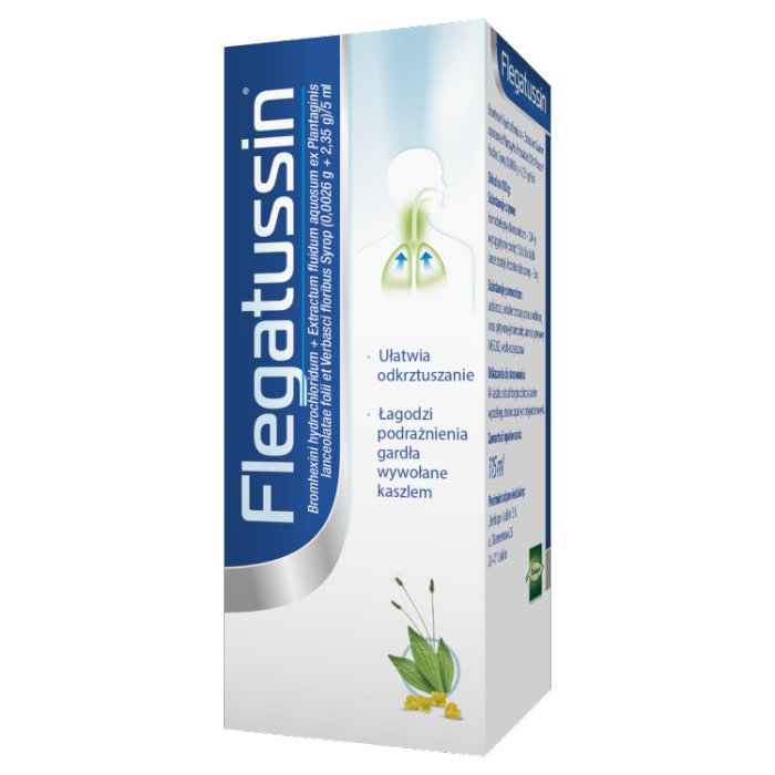 Flegatussin syrop 115 ml / Mokry kaszel