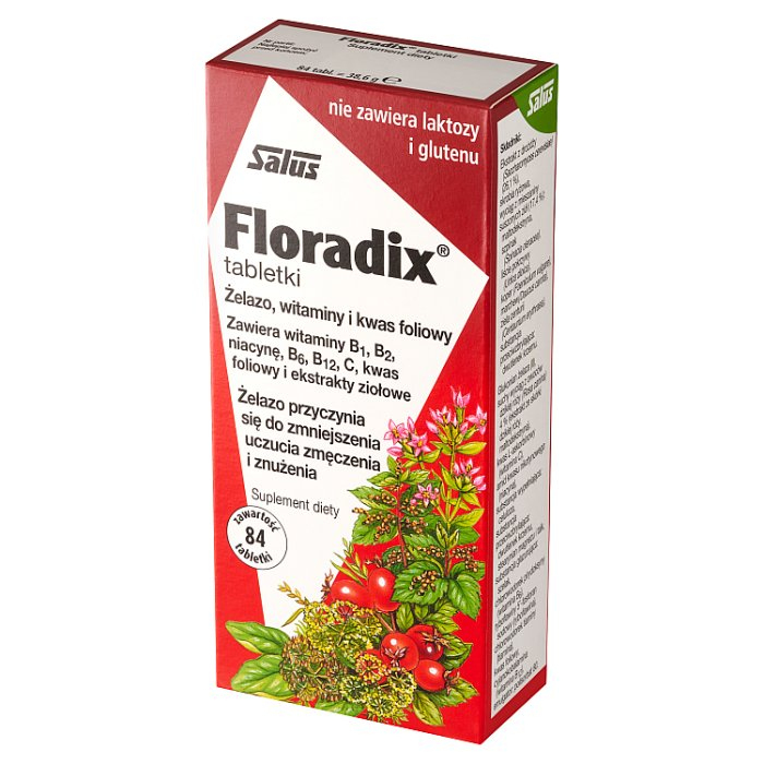 Floradix tabletki, 84 szt.