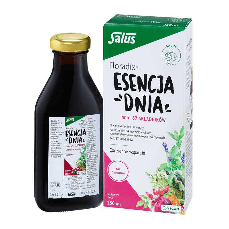 Floradix Esencja Dnia płyn, 250 ml
