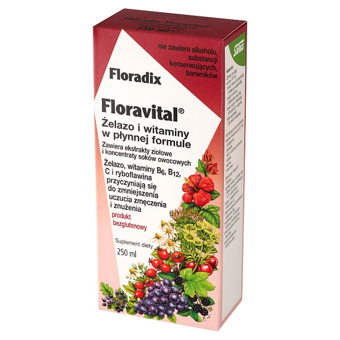 Floradix Floravital płyn, 250 ml