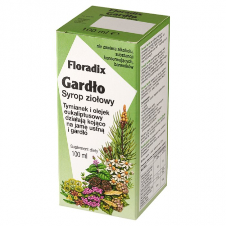 Floradix Gardło syrop 100 ml