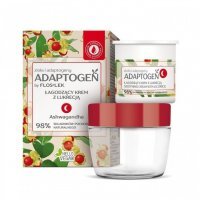 FLOS-LEK ADAPTOGEN Łagodzący krem z lukrecją na noc (zestaw) 50 ml