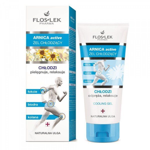 Flos-Lek Arnica active żel chłodzący, 200 ml