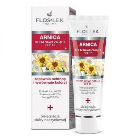 FLOS-LEK ARNICA Nawilżający krem arnikowy SPF15 50 ml