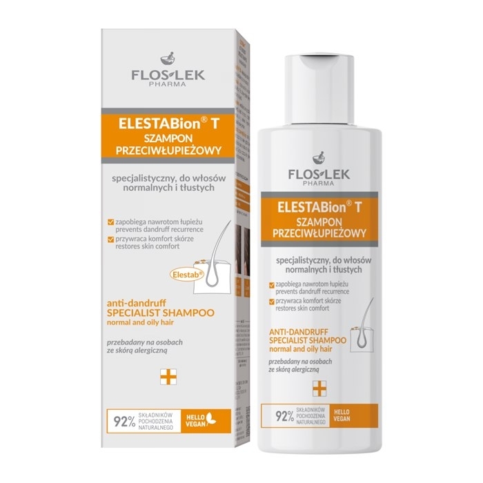 FLOS-LEK ELESTABion T Szampon przeciwłupieżowy, 150 ml